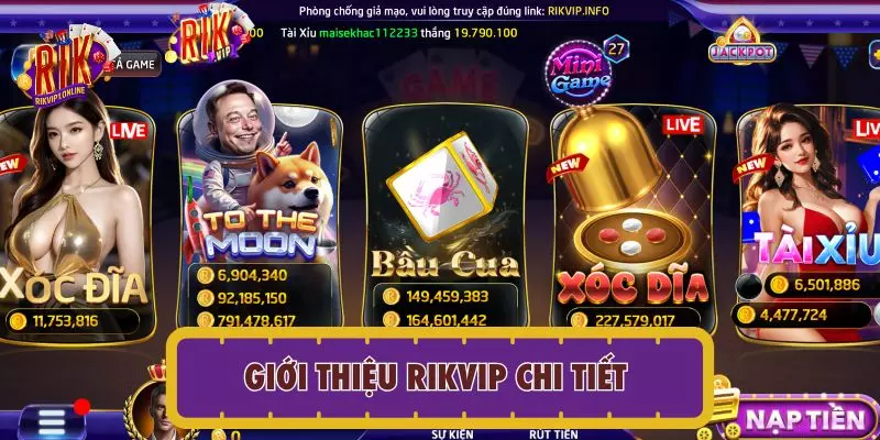 Giới thiệu RIKVIP chi tiết